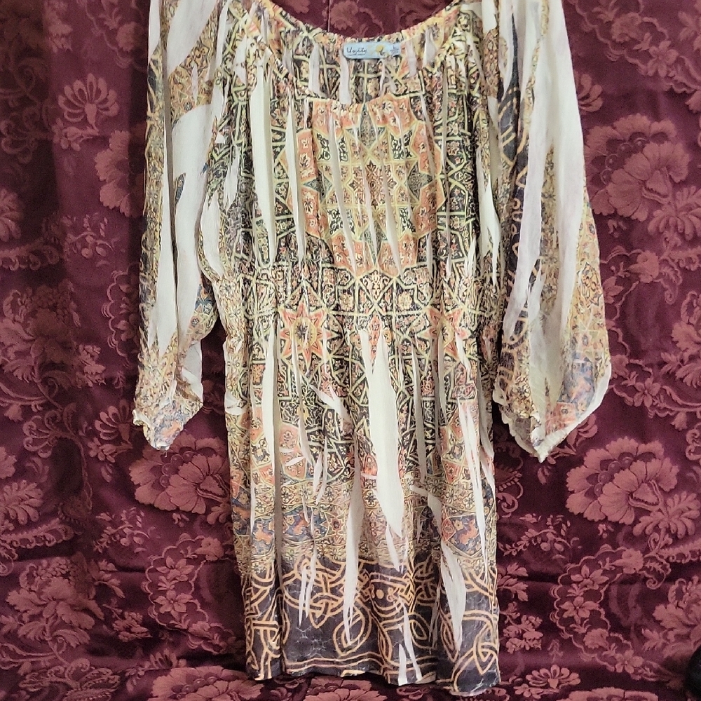 Unity World Wear Multicolor Boho Dress